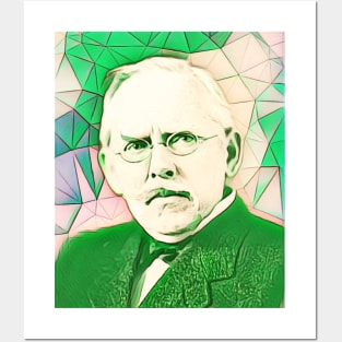 Jacob Riis Green Portrait | Jacob Riis artwork 7 Posters and Art